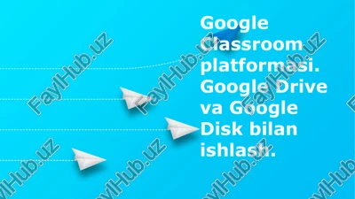 google classroom platformasi — PPTX