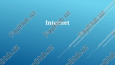 internet — PPTX