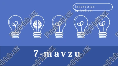innovatsioniqtisodiyot — PPTX