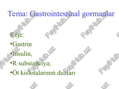 gastrit gormanlar — PPT