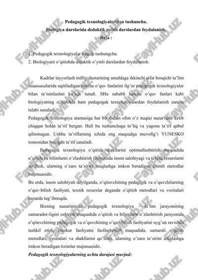 kadrlar tayyorlash milliy dasturi — DOC