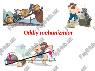 oddiymehanizmlar — PPTX