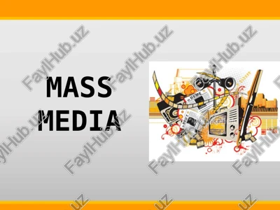mass media — PPTX