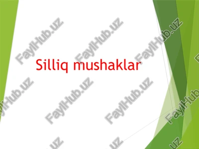 silliq mushaklar — PPTX