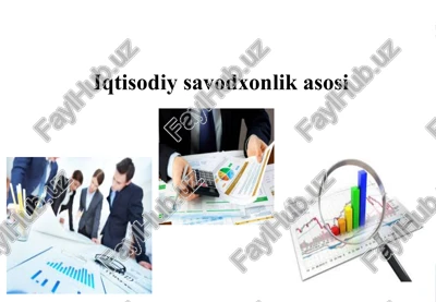 iqtisodiy savodxonlik asosi — PPT