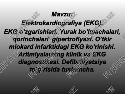 elektrokardiografiya (ekg) — PDF