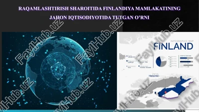 finlandiyada raqamli tarmoqlar — PPTX