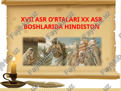 hindiston tarixi — PPTX