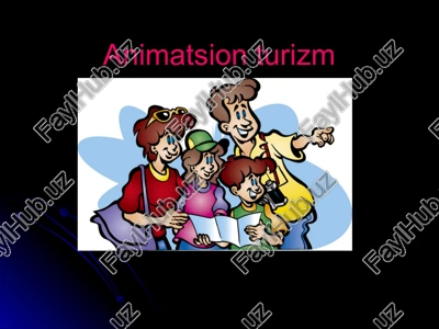 animatsion turizm — PPT