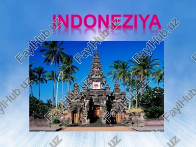 indoneziya — PPT