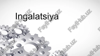 ingalyatsiya — PPTX