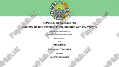 my teacher — PPTX