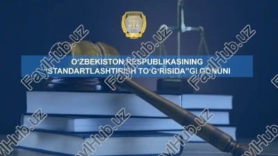 standartlashtirish tizimi o'zbekistonda — PPTX