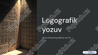 logografik yozuv — PDF