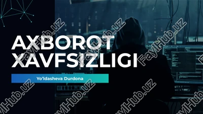 axborot xavfsizligi — PPTX