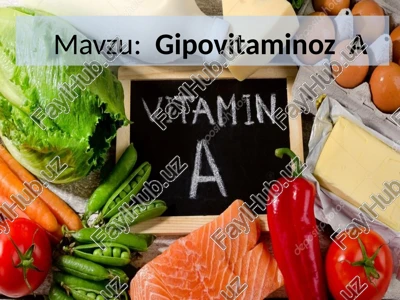 gipovitaminoz a — PPTX