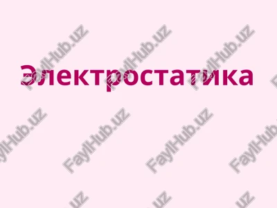 elektrostatika — PPT