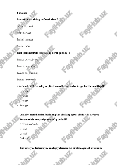 interaktiv so'zining ma'nosi — DOCX