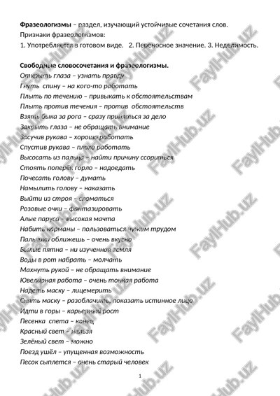 frazeologizmi — DOCX