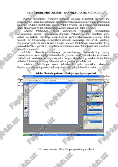 adobe photoshop — DOCX