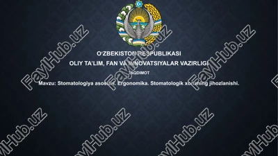 stomatologiya asoslari — PPTX