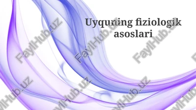 uyquningfiziologikasoslari — PPTX