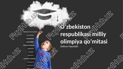 o'zbekiston respublikasi milliy olimpiya qo'mitasi — PPTX