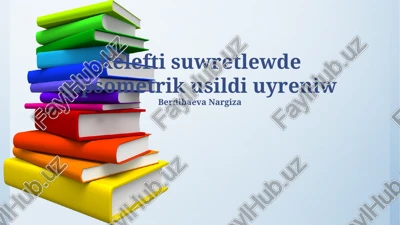 gipsometriyalıq usıl — PPTX