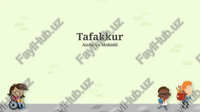refleksiya: ta'rif va mohiyat — PPTX