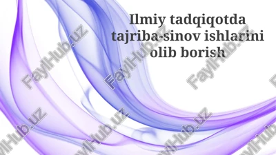 bozor tahlili — PPTX