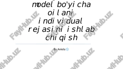 baholash va fikr-mulohaza mexanizmlari — PPTX