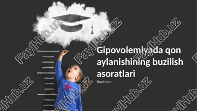 gipovolemiyada qon aylanishining buzilish asoratlari — PPTX
