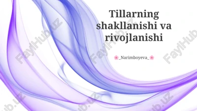 ko'nikma o'zlashtirish nazariyalari — PPTX