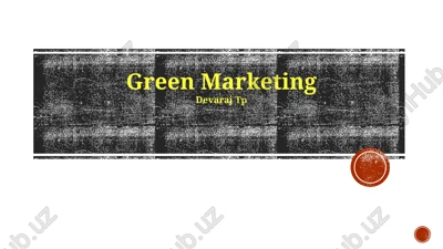 green marketing — PPTX