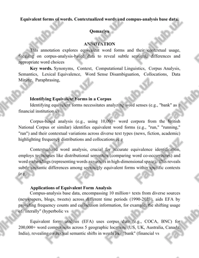 equivalent forms of words — DOCX