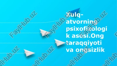 moliyaviy modellashtirish — PPTX