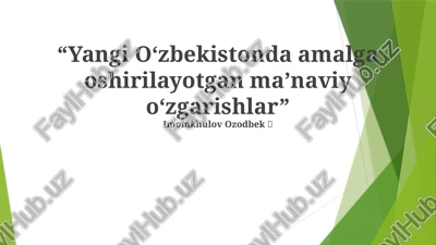 davlat-din munosabatlari — PPTX