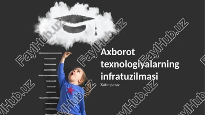 axborot texnologiyalarning infratuzilmasi — PPTX