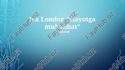 hayotga muhabbat — PPTX