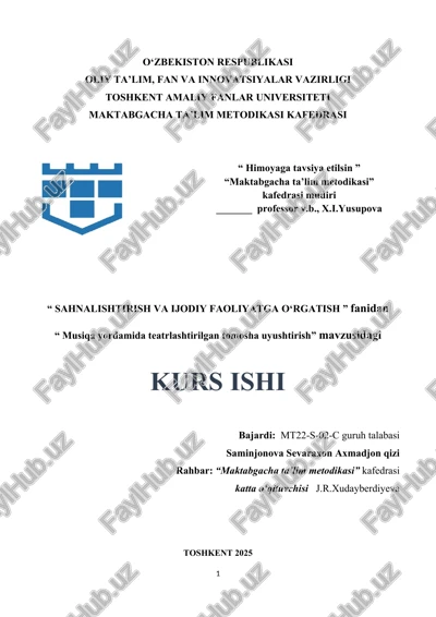musiqa yordamida teatrlashtirilgan tomosha uyushtirish — DOCX
