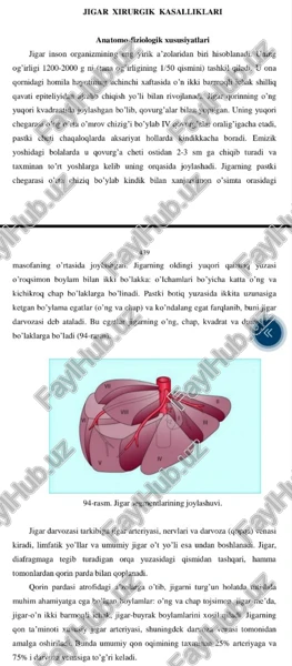jigar xirurgik kasalliklari — PDF