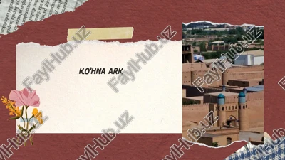 ko'hna ark — PPTX