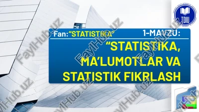 statistics — PPTX