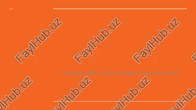 oʻzbekistonda tuberkulyoz boʻyicha epidemiologik vaziyatni baholash — PPTX