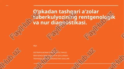 ekstrapulmonar tuberkulyoz — PPTX