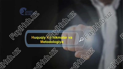 huquqiy ko‘nikmalar va metodologiya — PPTX