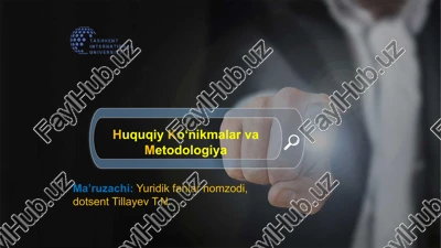 huquqiy ko‘nikmalar va metodologiya — PPTX