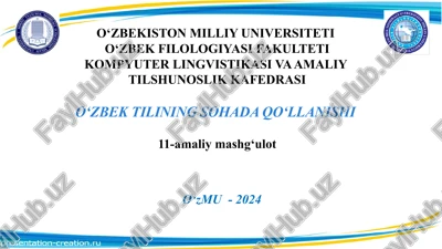 o‘zbek adabiyotining qadimgi manbalari — PPTX