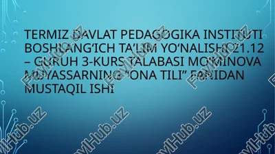murakkab qo‘shma gaplar — PPTX