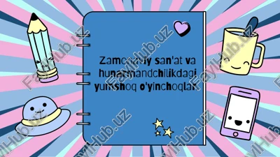 zamonaviy san'at va hunarmandchilikdagi yumshoq o'yinchoqlar — PPTX